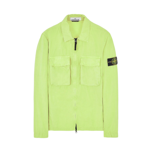 Stone Island 114WN T.CO+OLD Overshirt Lemon - 22SS