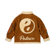 Palace x UGG Shearling Jacket Chestnut - 24FW
