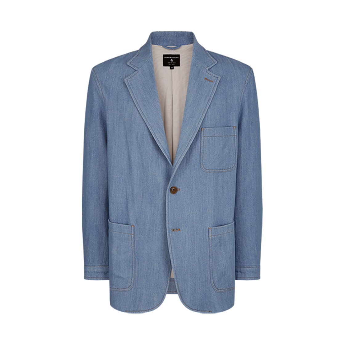 SS24JDJ052LB Hongwoosung Vintage Denim Jacket Light Blue