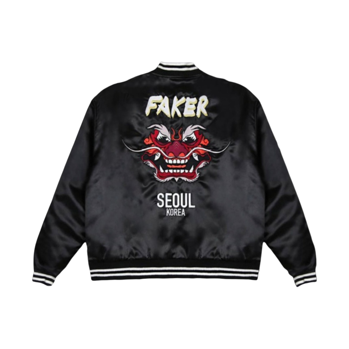 티원 페이커 데몬킹 자켓 블랙 (레플리카 버전)(T1 Faker Demon King Jacket Black (Replica Ver.))