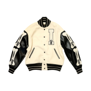 Kapital 40s Wool I-Five Varsity Jacket Kinari