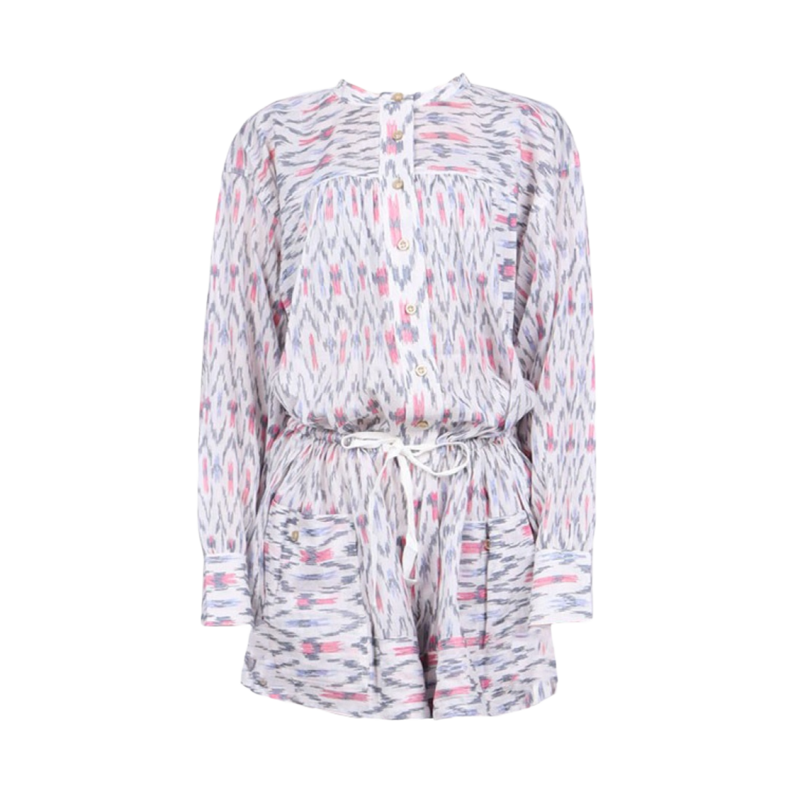 (W) 이자벨 마랑 리하나 롱슬리브 점프수트 에크루 - 22SS((W) Isabel Marant Lehana Long Sleeve Jumpsuit Ecru - 22SS) - 1