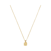 Missoma Engravable Star Ridge Pendant Necklace Gold - 24FW