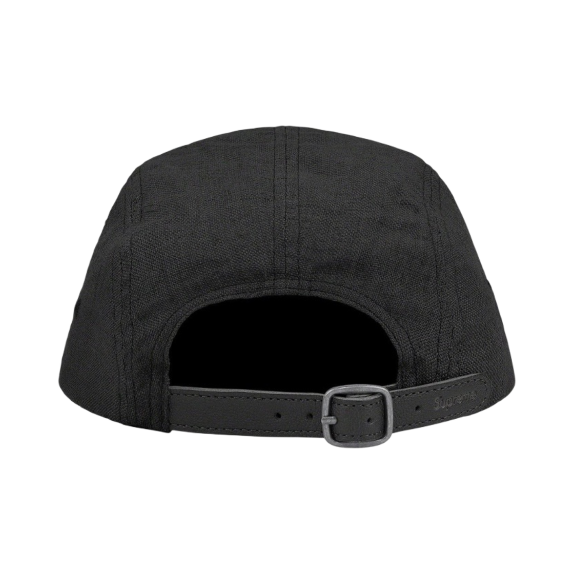 슈프림 리넨 캠프캡 블랙 - 21SS(Supreme Linen Camp Cap Black - 21SS) - 2