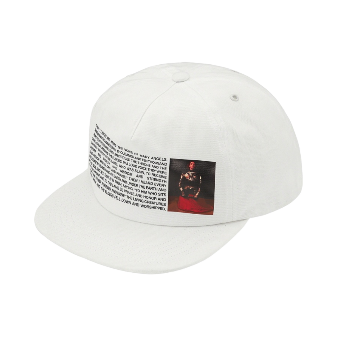 슈프림 존 오브 아크 5-패널 캡 화이트 - 23SS(Supreme Joan Of Arc 5-Panel White - 23SS) - 1