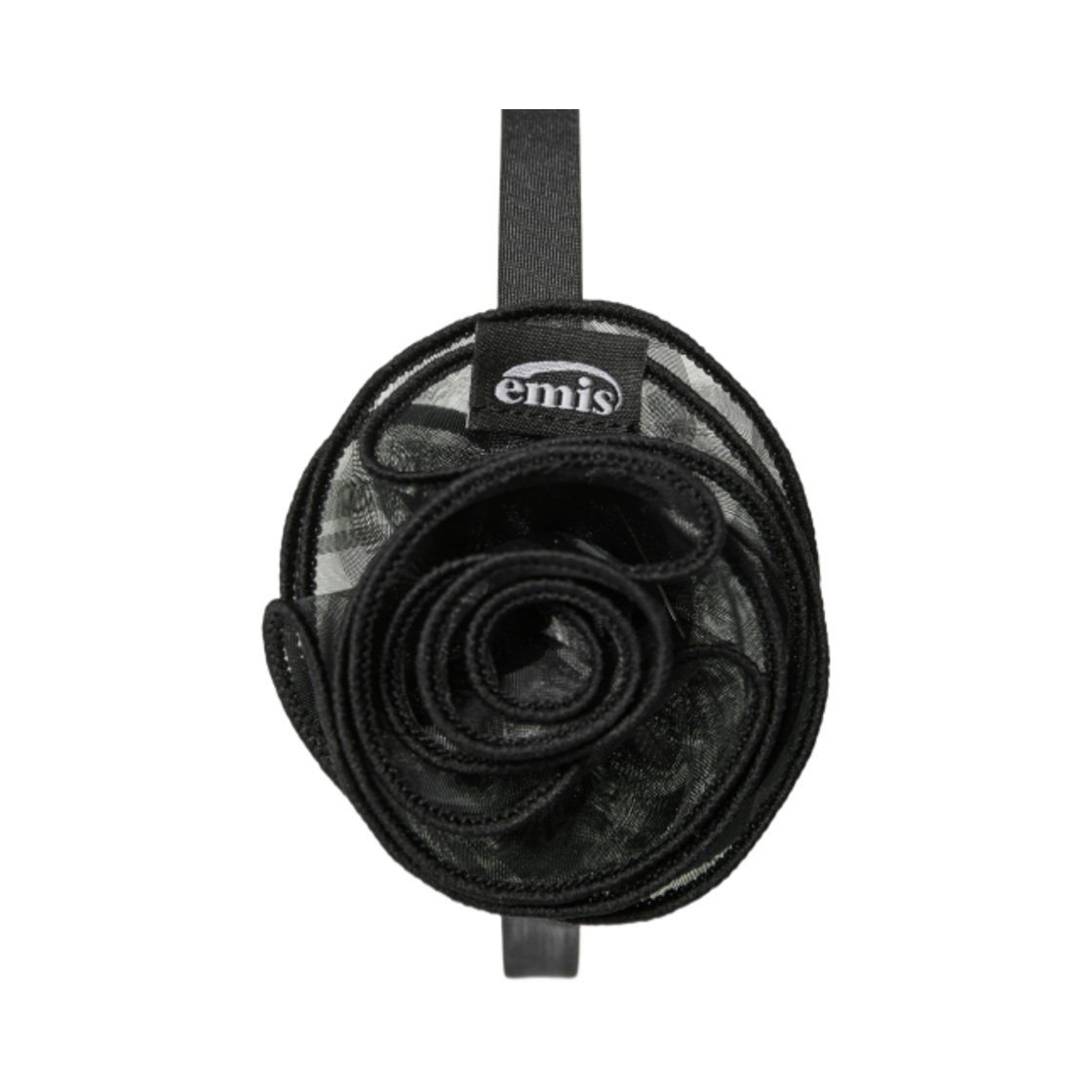 - Emis Organza Corsage Hairband Black