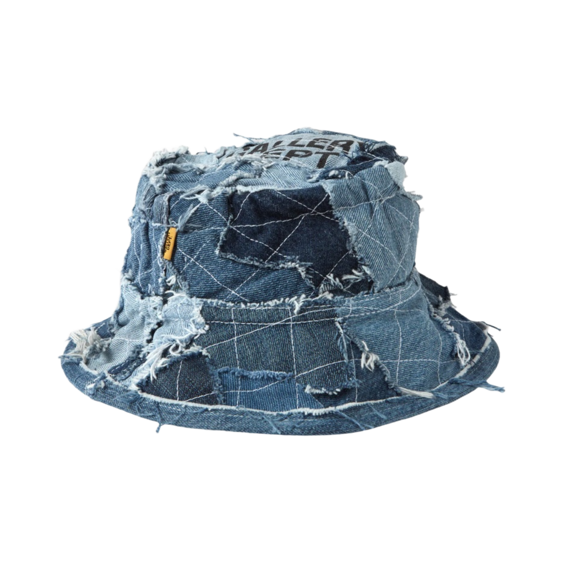 갤러리 디파트먼트 로드맨 데님 퀼티드 버킷햇 블루(Gallery Dept. Rodman Denim Quilted Bucket Hat Blue)
