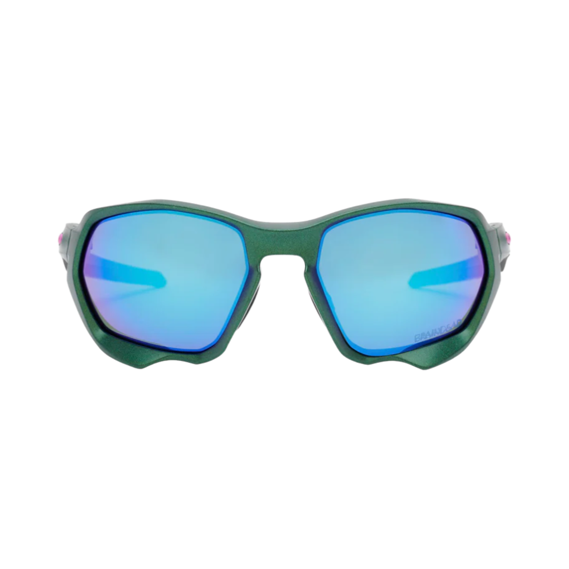 오클리 x 브레인 데드 플라즈마 그린 프레임 프리즘 사파이어 렌즈 하이 브릿지 핏(Oakley x Brain Dead Plazma Green Frame Prizm Sapphire Lenses High Bridge Fit) - 2