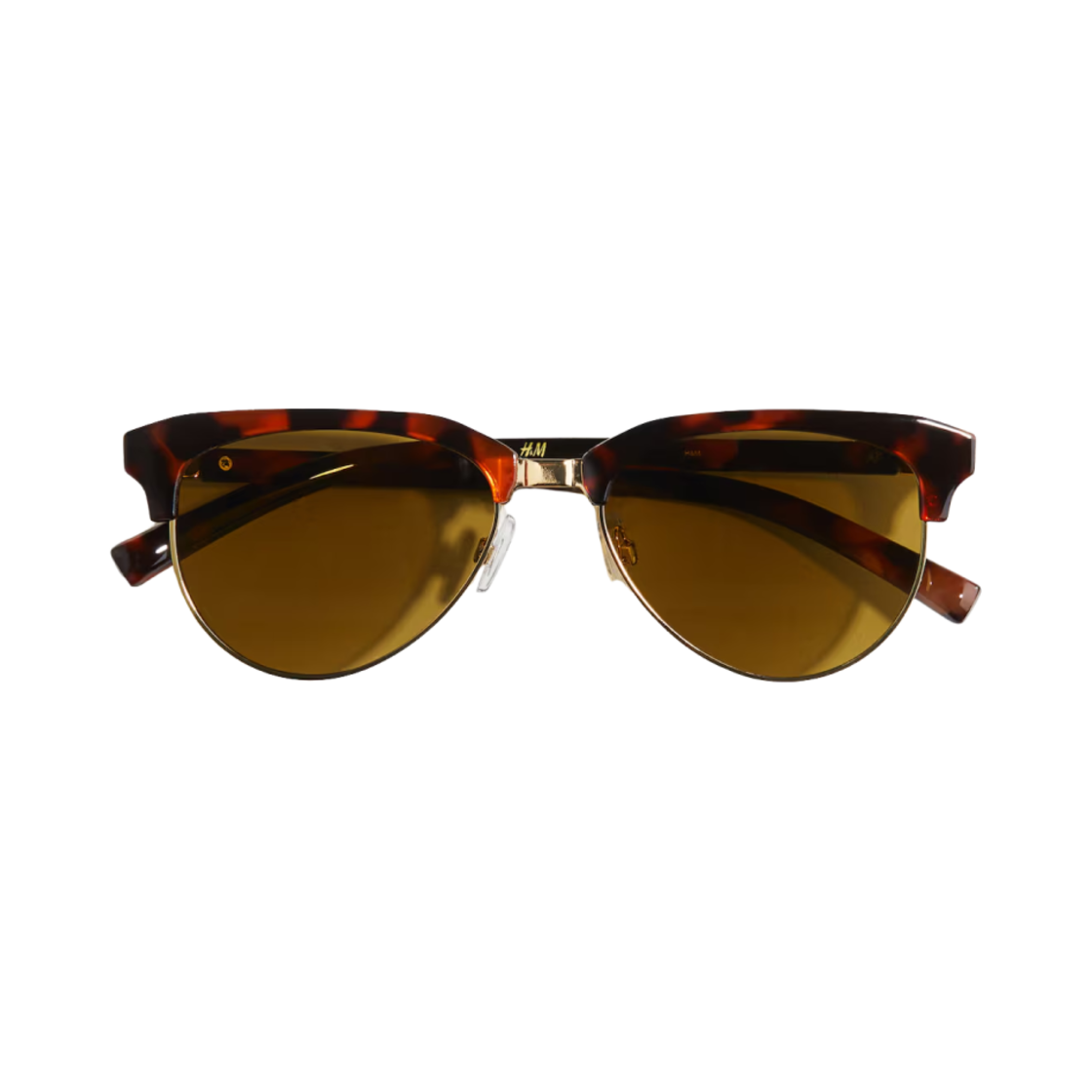 1280377001 H&M Polarised Sunglasses Brown Tortoise Pattern