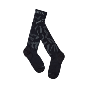 Arc'teryx Merino Wool Grotto Ski Socks Black Graphite