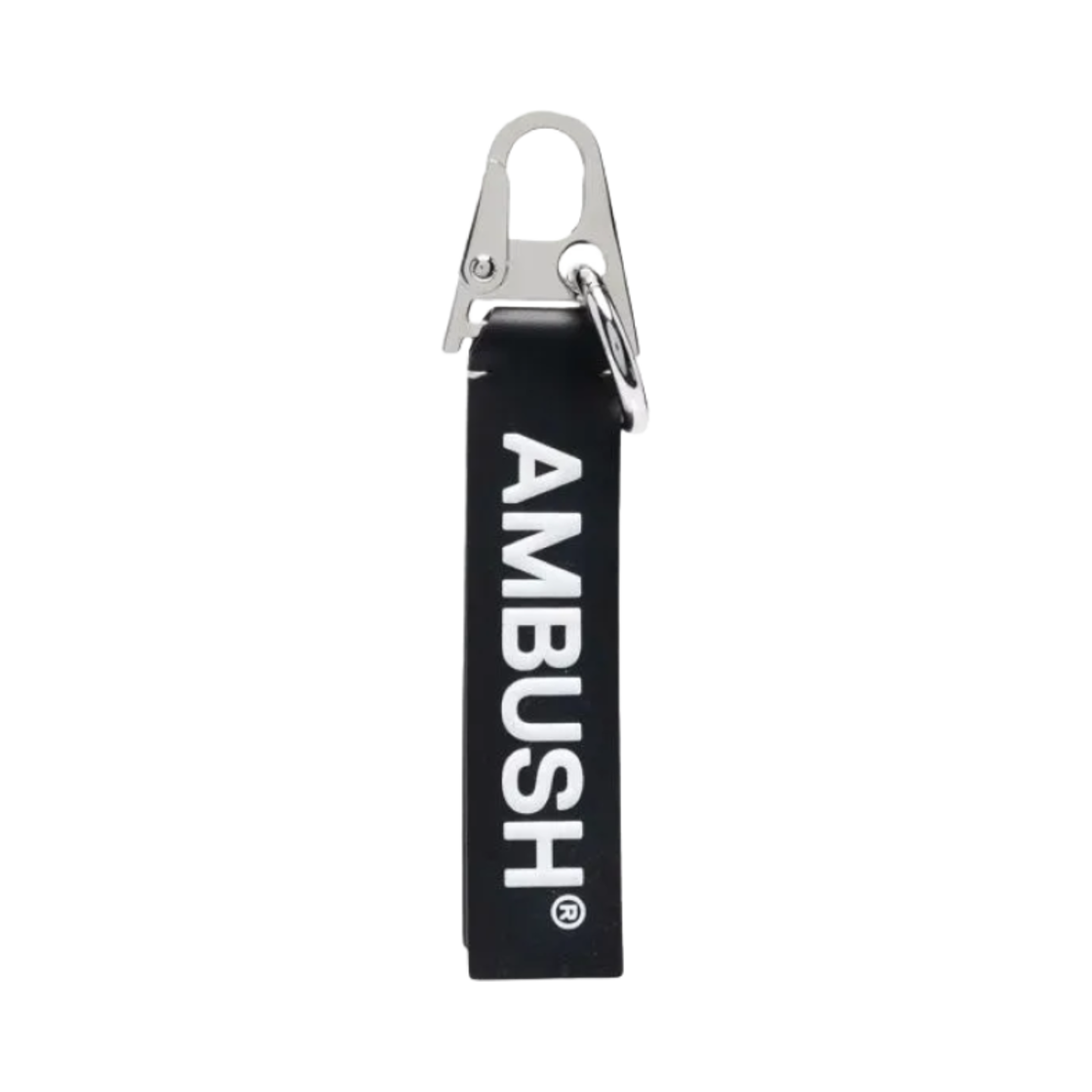 BMNF003S22LEA0011072 Ambush Logo Lettering Keyholder Black