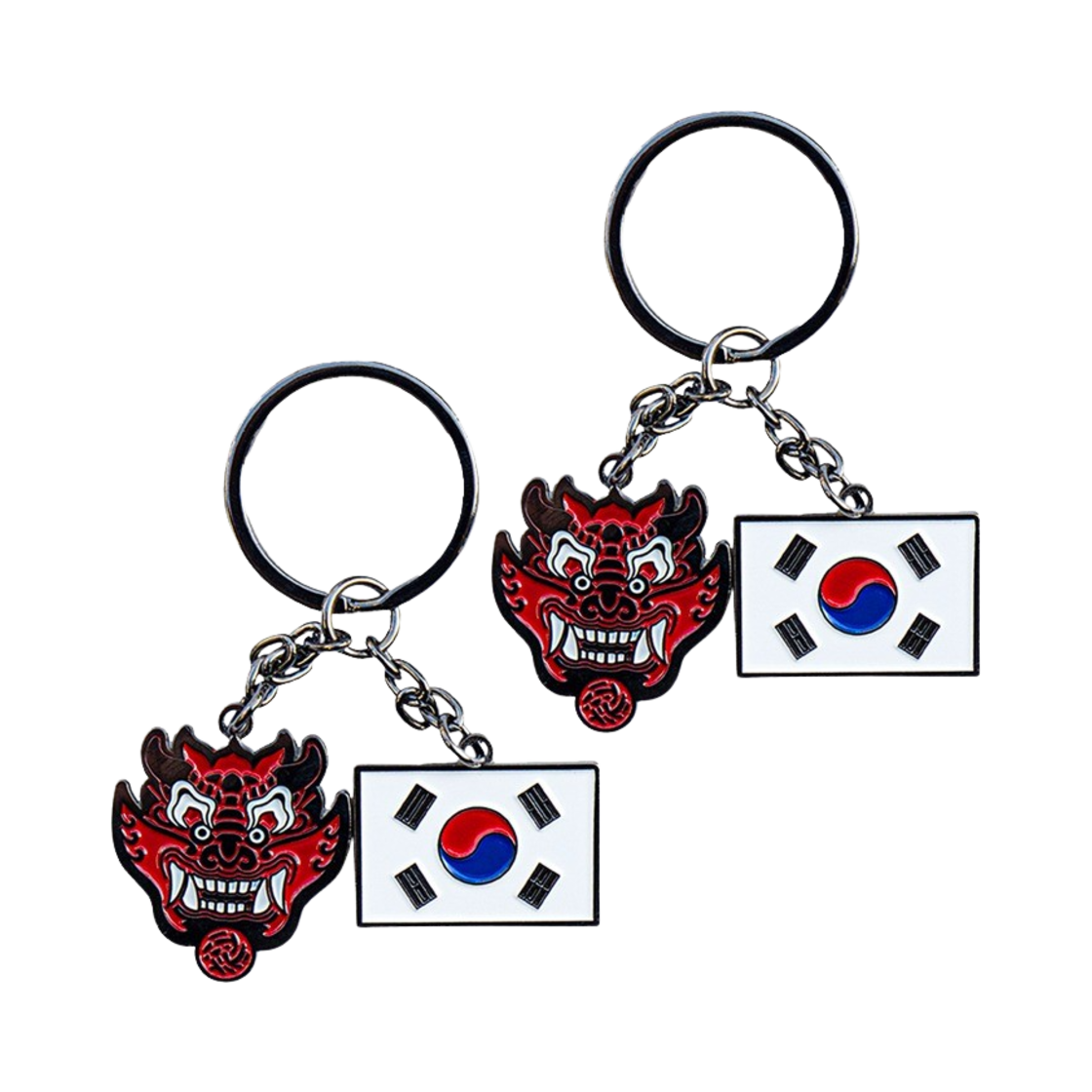 P22RDAK001RD000 [KREAM 단독] Over The Pitch x Red Devils Keyring Red (2 Pack)