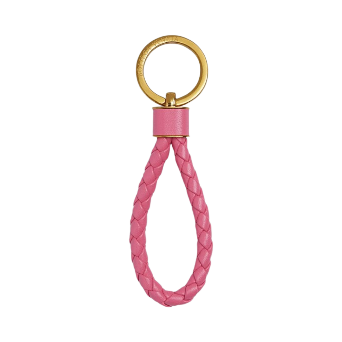 보테가 베네타 레더 키링 밀크쉐이크(Bottega Veneta Leather Keyring Milkshake)