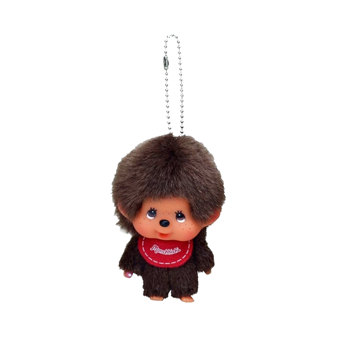 몬치치 빅헤드 SS 보이 키 체인 브라운(Monchhichi Bighead SS Boy Key Chain Brown)