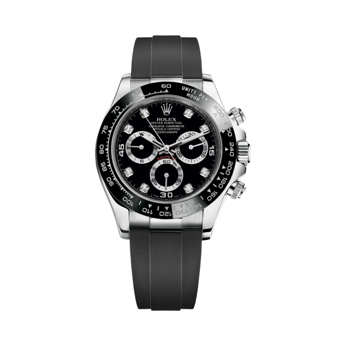 롤렉스 코스모그래프 데이토나 40mm 116519LN 블랙 다이아 셋팅 오이스터플렉스(Rolex Cosmograph Daytona 40mm 116519LN Black Diamond-Set Oysterflex) - 1