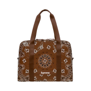 Supreme Bandana Tarp Small Duffle Bag Brown - 21SS