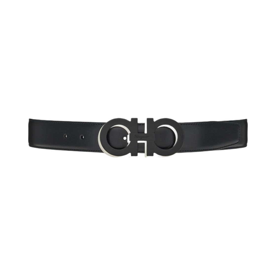670187-758620 Ferragamo Reversible and Adjustable Belt Black Brown