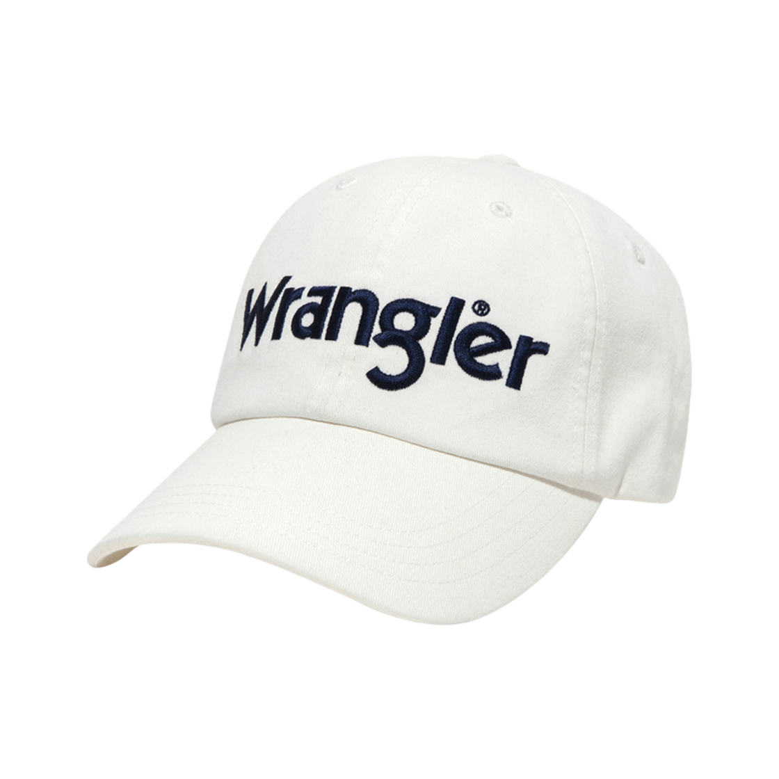 WR2501CA01IV Wrangler Kabel Logo Basic Cap Ivory