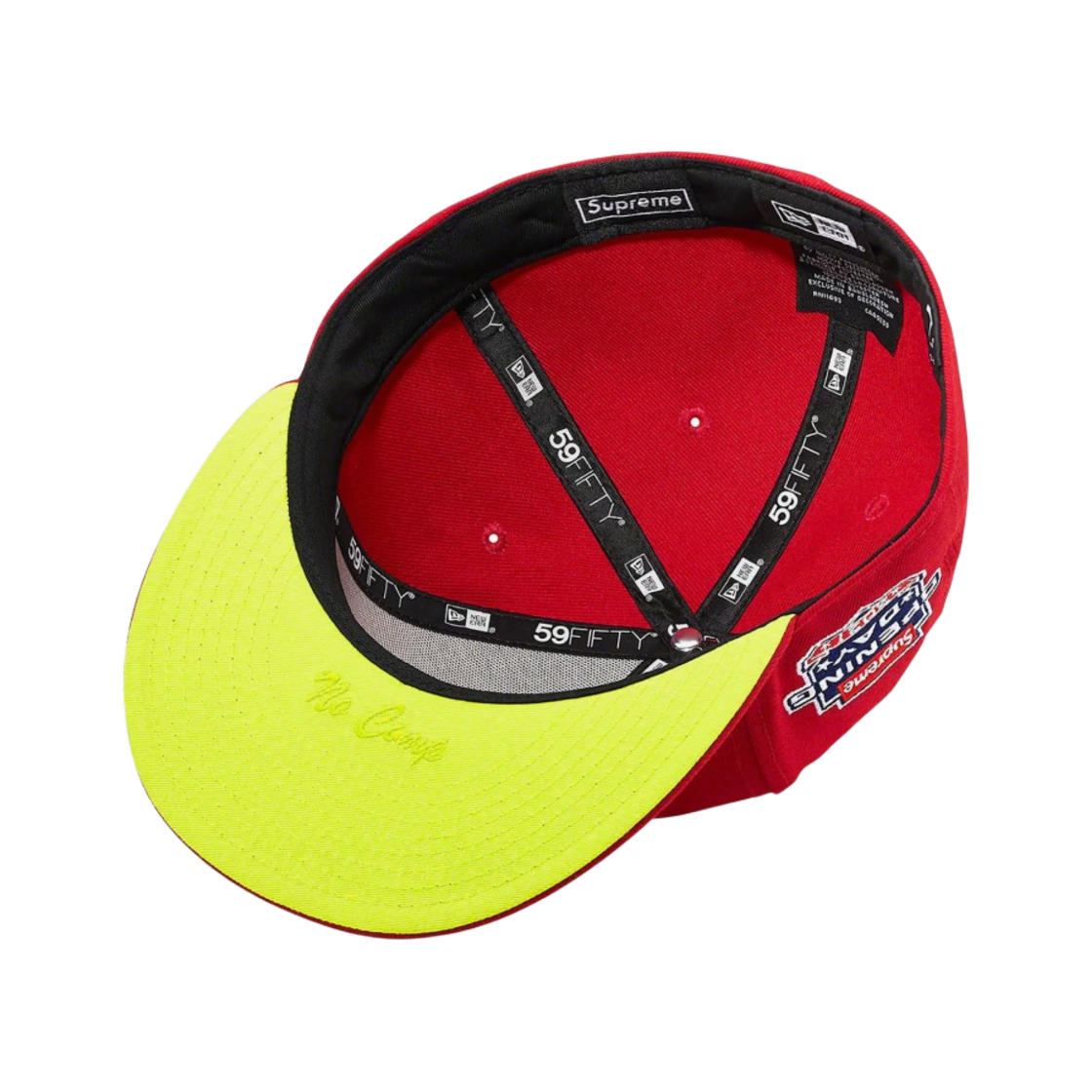 슈프림 노 콤프 박스로고 뉴에라 레드 - 21FW(Supreme No Comp Box Logo New Era Red - 21FW) - 4