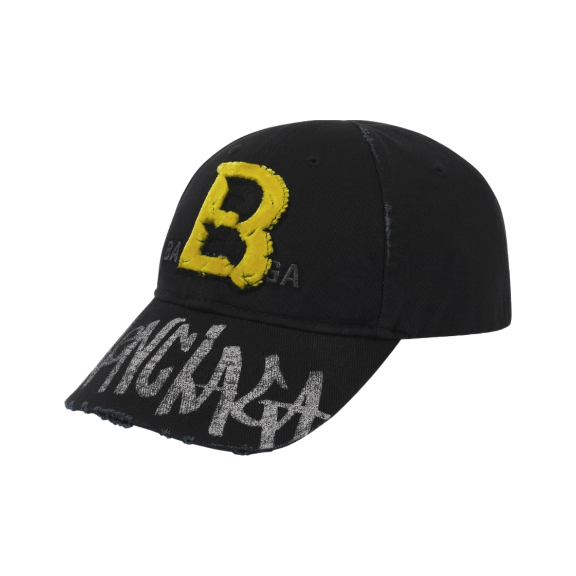 발렌시아가 업사이클 캡 다크 그린