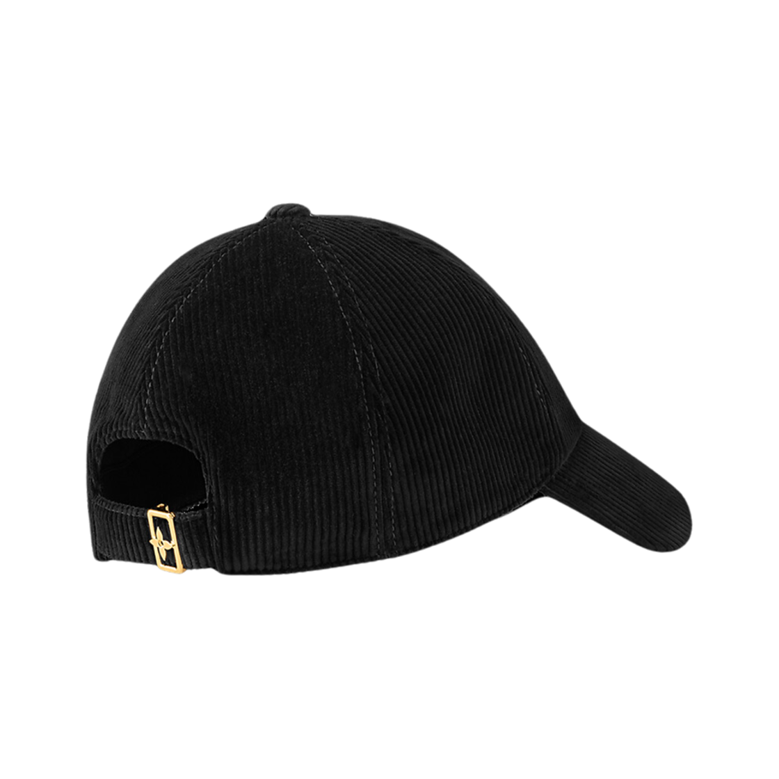 루이비통 LV 시그니처 코듀로이 캡 블랙(Louis Vuitton LV Signature Corduroy Cap Black) - 2