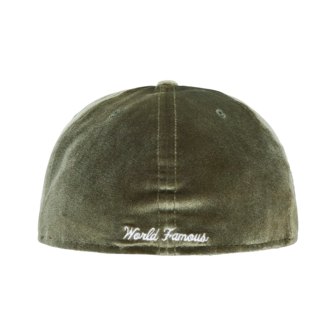 슈프림 벨루어 박스로고 뉴에라 올리브 - 22FW(Supreme Velour Box Logo New Era Olive - 22FW) - 3