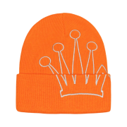 Stussy Crown Cuff Beanie Orange
