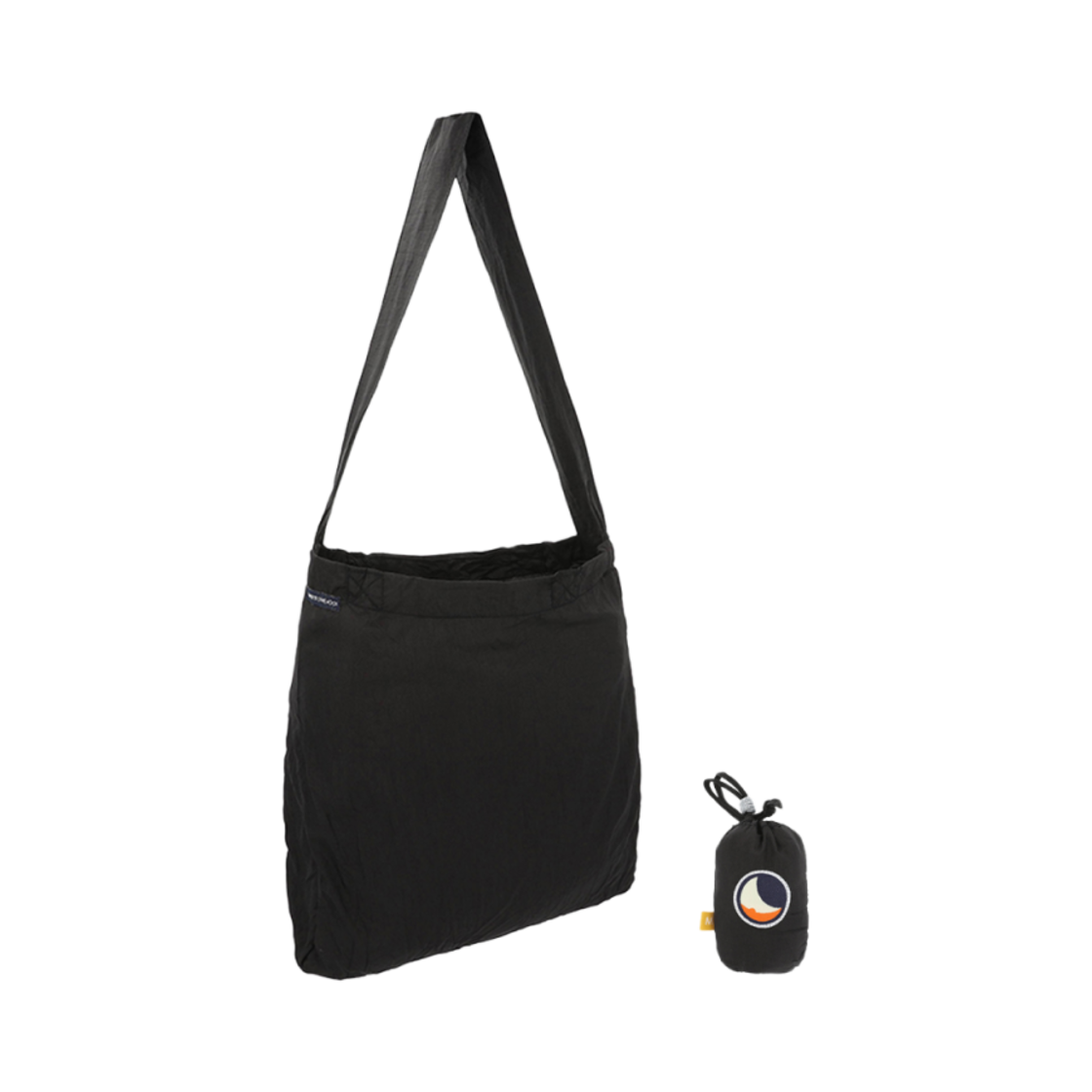 티켓투더문 미디엄 에코백 블랙