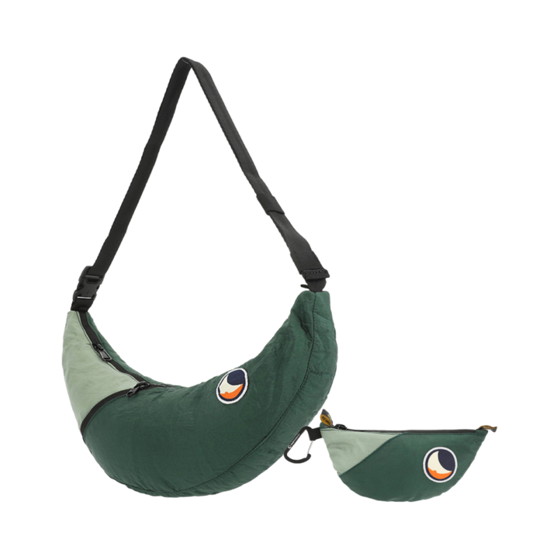 티켓투더문 슬링백 다크 그린 제이드 그린