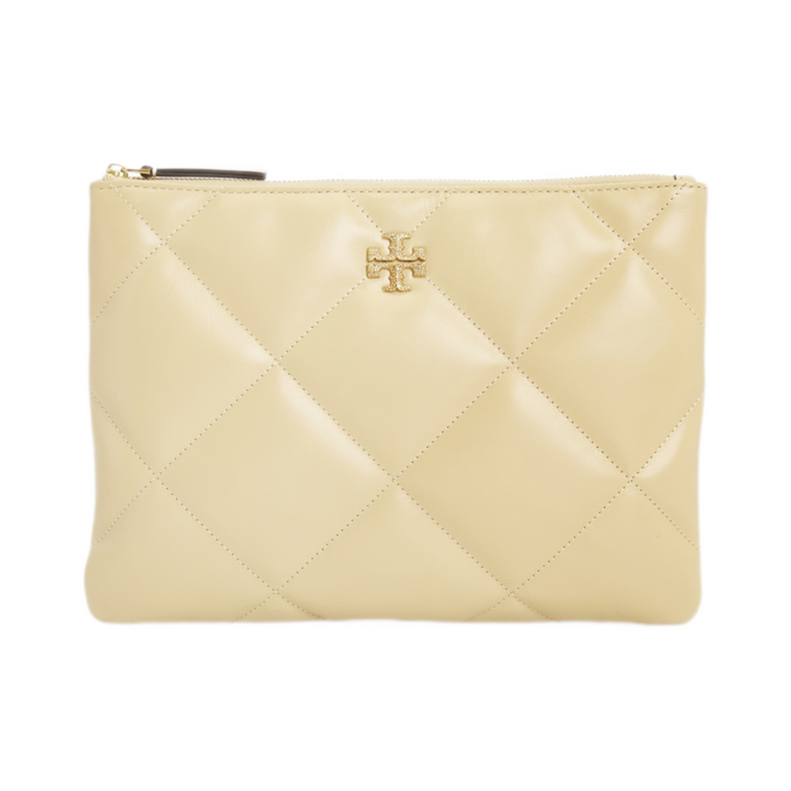 163892-700 Tory Burch Kira Clutch Beige