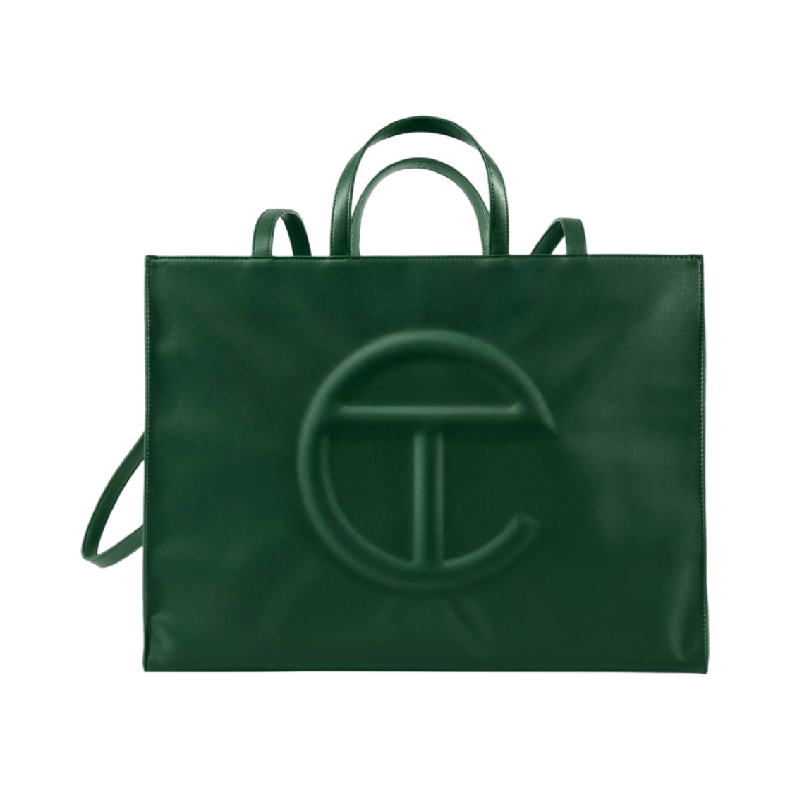 텔파 라지 쇼핑백 다크 올리브(Telfar Large Shopping Bag Dark Olive) - 1