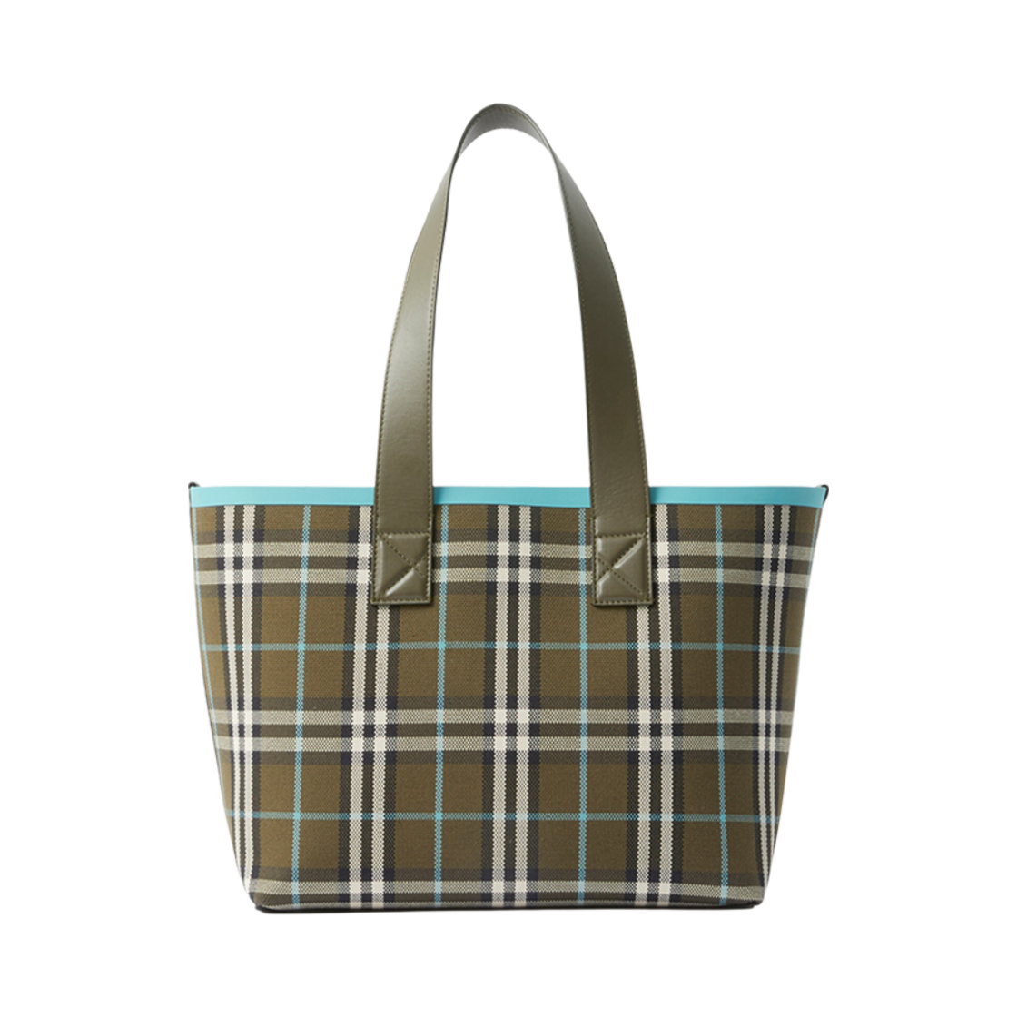 버버리 스몰 런던 토트백 올리브 그린(Burberry Small London Tote Bag Olive Green) - 1