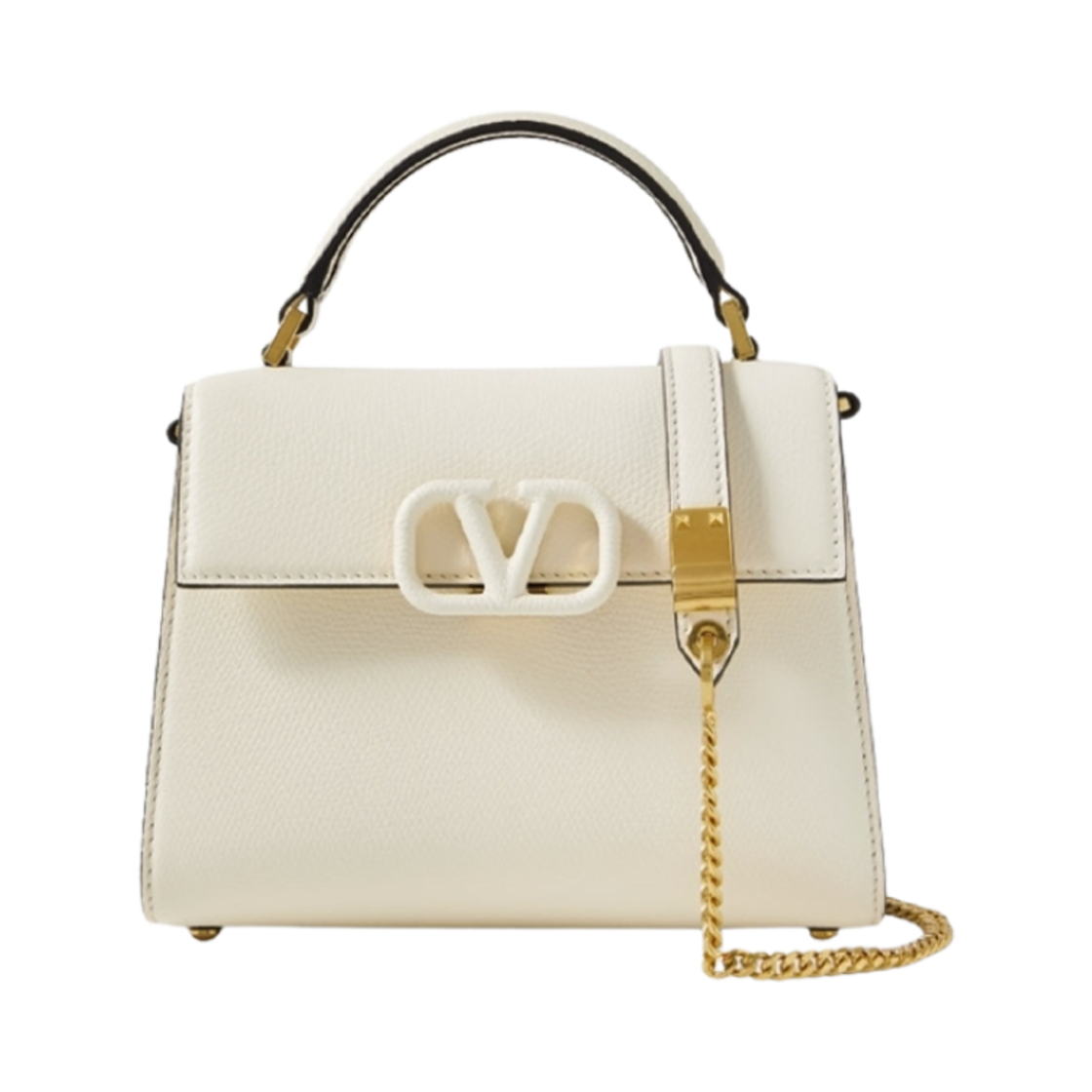 발렌티노 V 슬링 토트백 아이보리(Valentino V Sling Tote Bag Ivory)