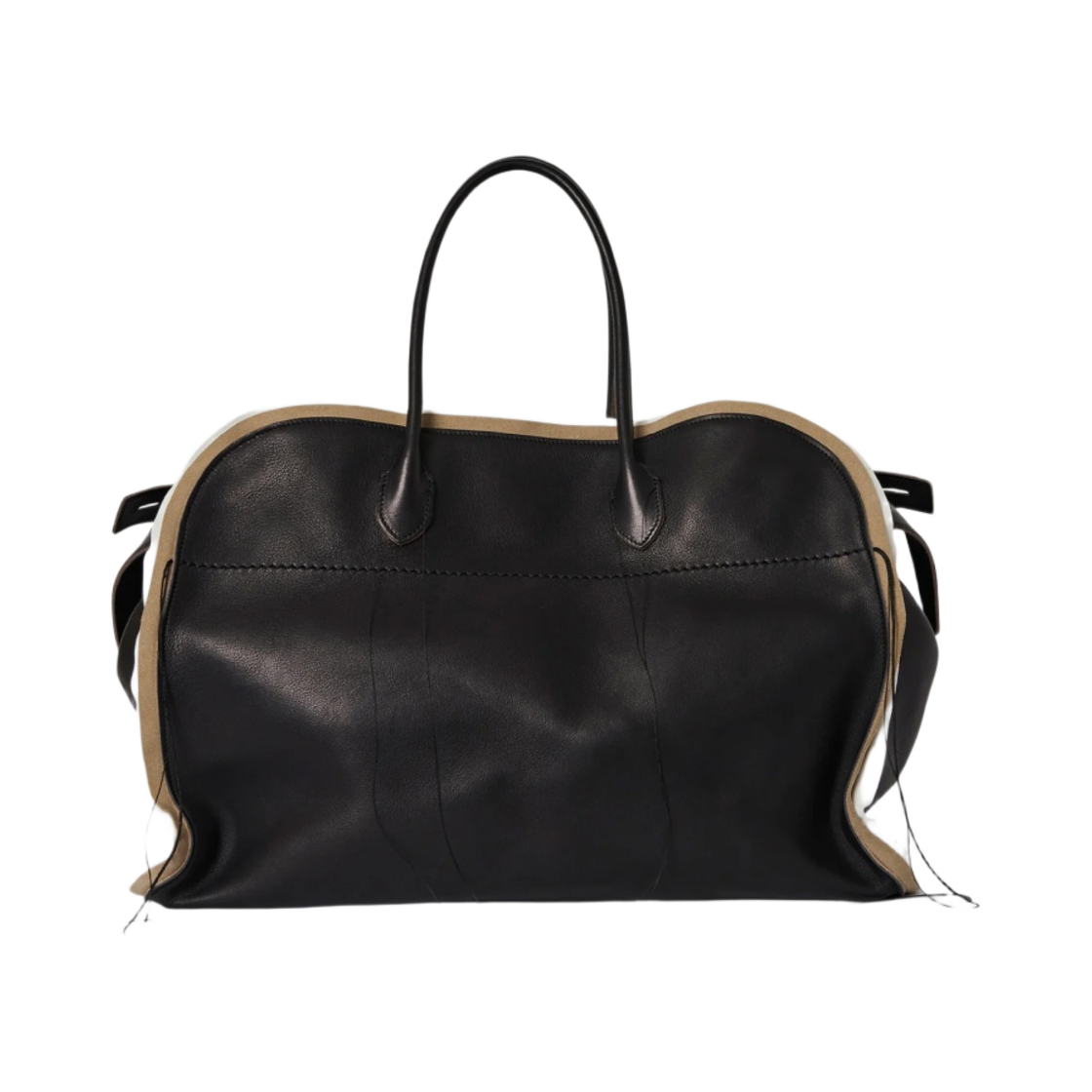 더 로우 살파 마고 17 레더 백 블랙(The Row Salpa Margaux 17 Bag in Leather Black) - 1