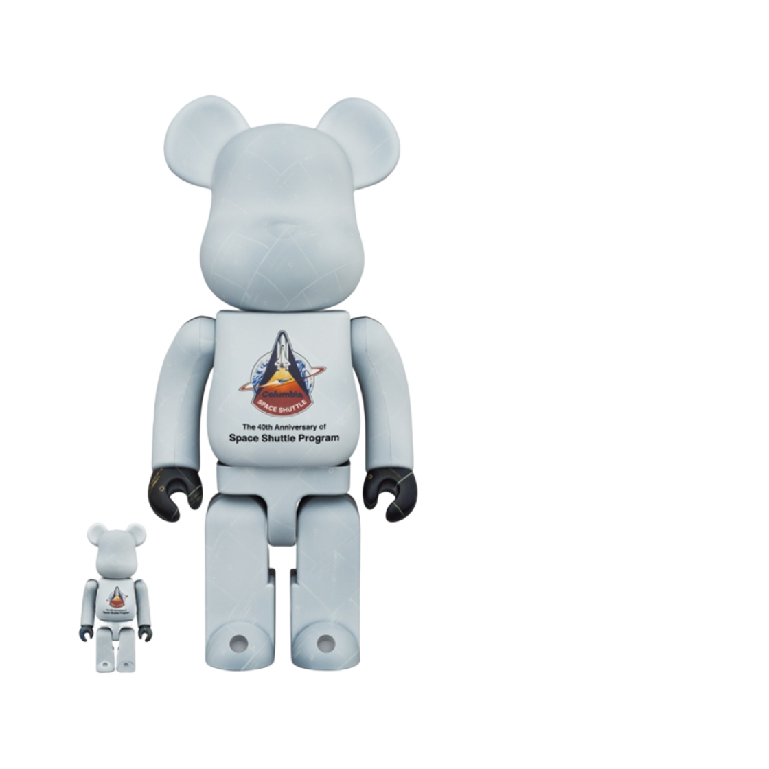 베어브릭 스페이스 셔틀 100% & 400% 세트(Bearbrick Space Shuttle 100% & 400% Set) - 1