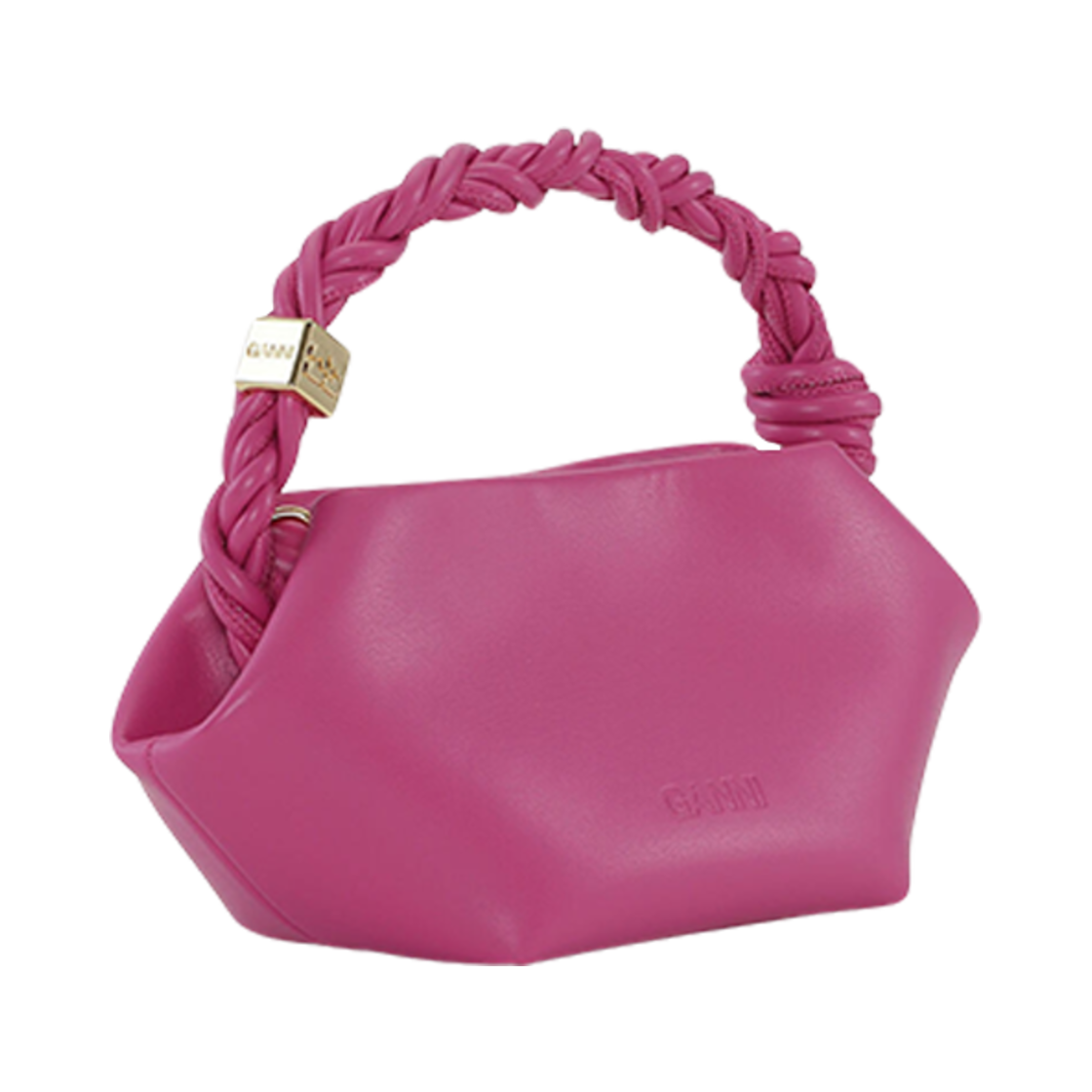 가니 미니 보우 토트백 쇼킹 핑크(Ganni Mini Bou Bag Shocking Pink) - 2