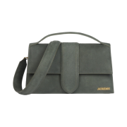 Jacquemus Le Bambinou Envelope Handbag Dark Khaki