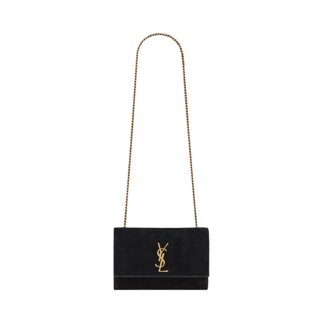 생로랑 케이트 스몰 서플 리버시블 체인 백 스웨이드 앤 레더 블랙(Saint Laurent Kate Small Supple/Reversible Chain Bag in Suede and Leather Black) - 1