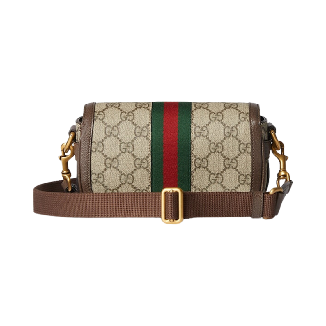 구찌 오피디아 GG 슈퍼 미니 숄더백 베이지 에보니 슈프림(Gucci Ophidia GG Super Mini Shoulder Bag Beige Ebony Supreme) - 2