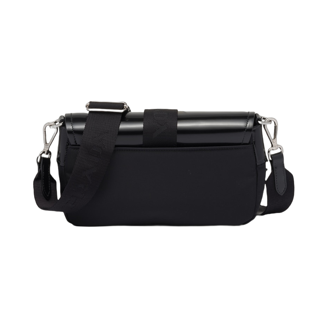 프라다 포켓 나일론 브러쉬드 레더 백 블랙(Prada Pocket Nylon Brushed Leather Bag Black) - 3