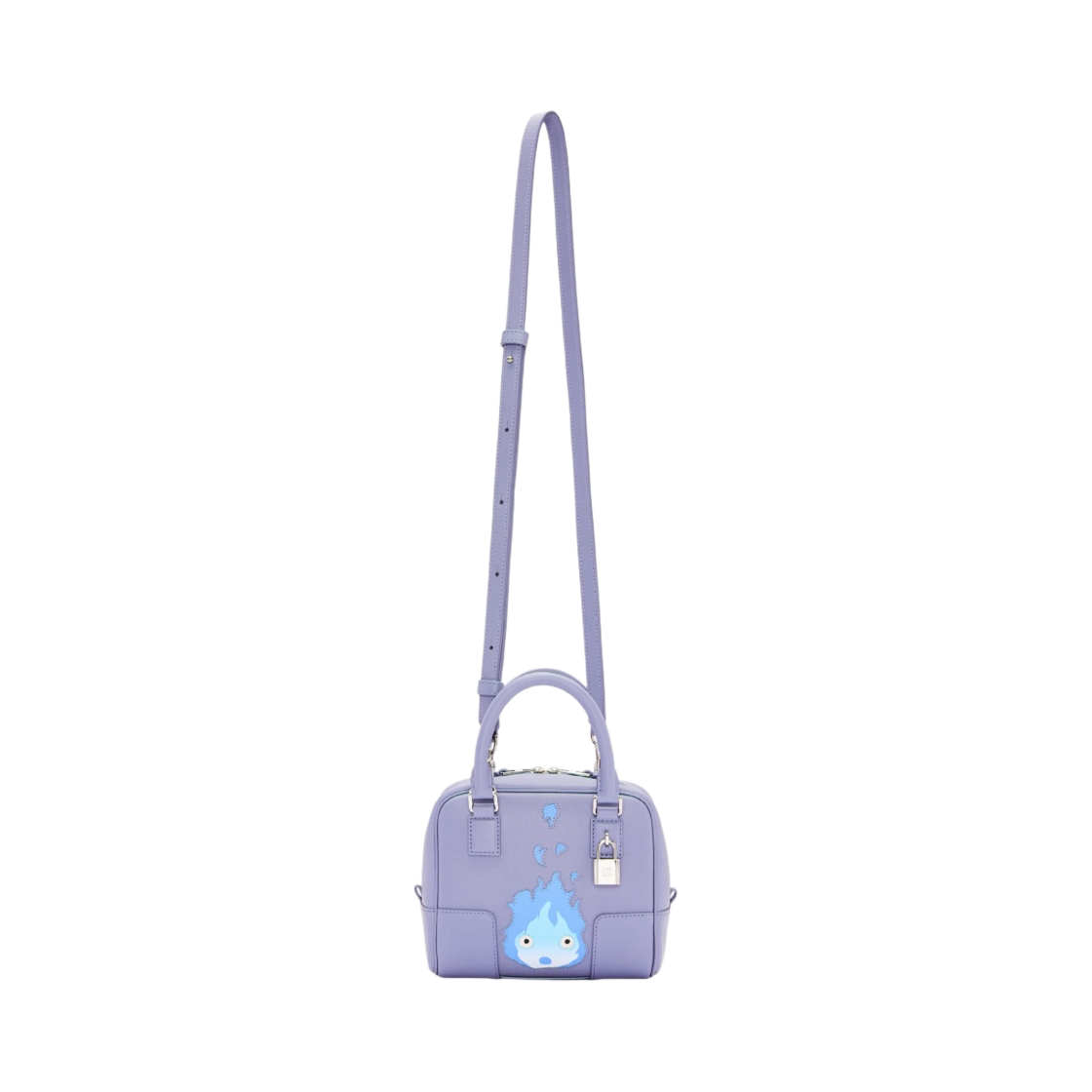 로에베 x 하울의 움직이는 성 캘시퍼 아마조나 16백 나파 카프스킨 블루베리(Loewe x Howl's Moving Castle Calcifer Amazona 16 Bag in Nappa Calfskin Blueberry) - 5