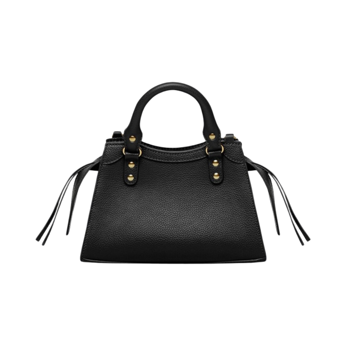 발렌시아가 그레인드 카프스킨 네오 클래식 미니 핸드백 블랙(Balenciaga Grained Calfskin Neo Classic Mini Handbag Black) - 4