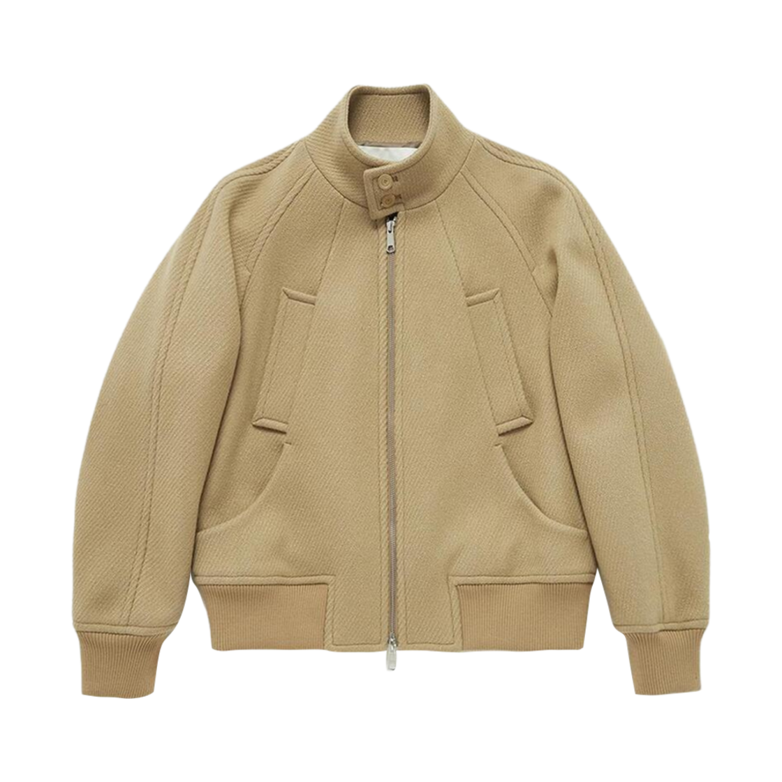 던스트 다이애그널 울 해링턴 자켓 카멜(Dunst Diagonal Wool Harrington Jacket Camel)