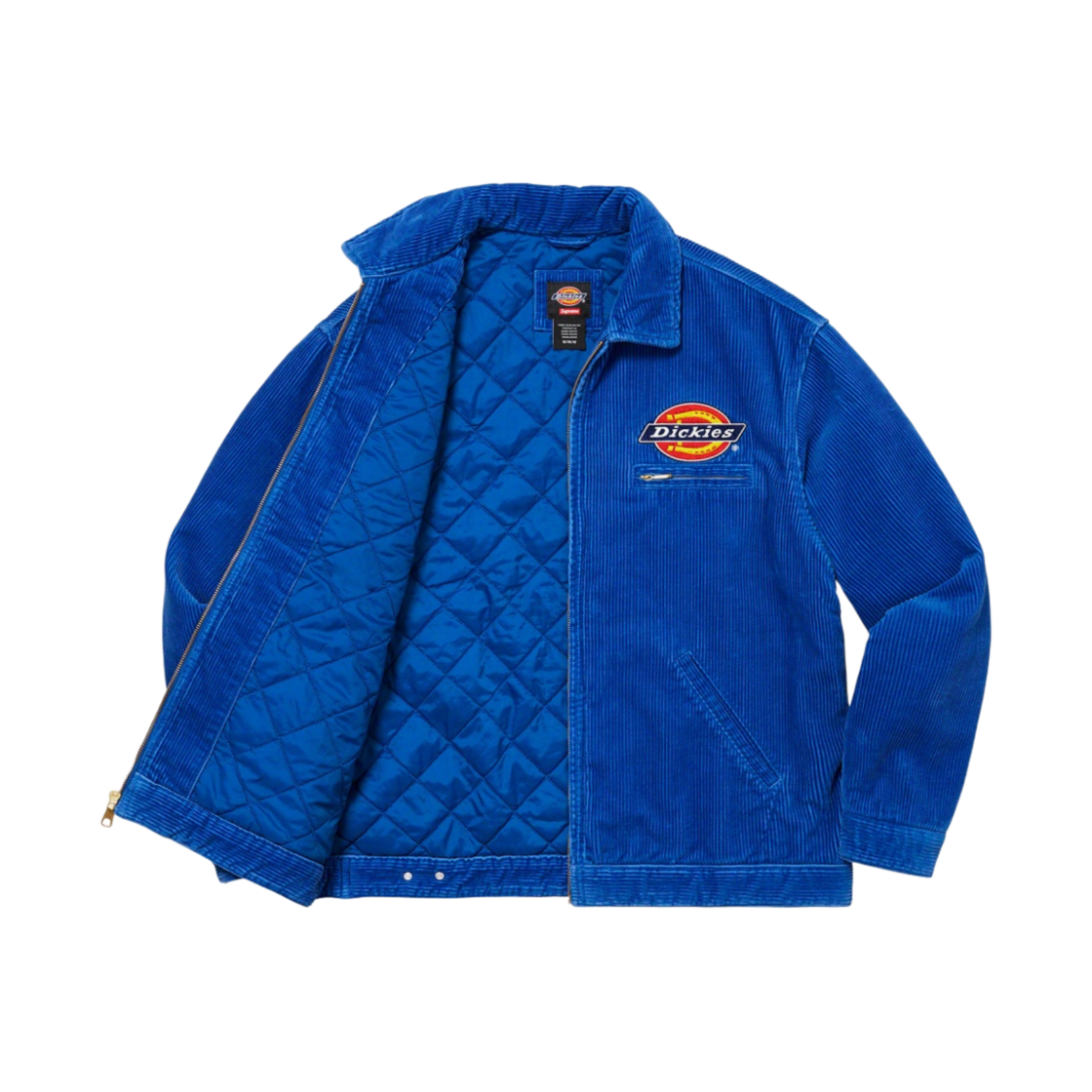 슈프림 x 디키즈 코듀로이 워크 자켓 로얄 - 22FW(Supreme x Dickies Corduroy Work Jacket Royal - 22FW) - 2