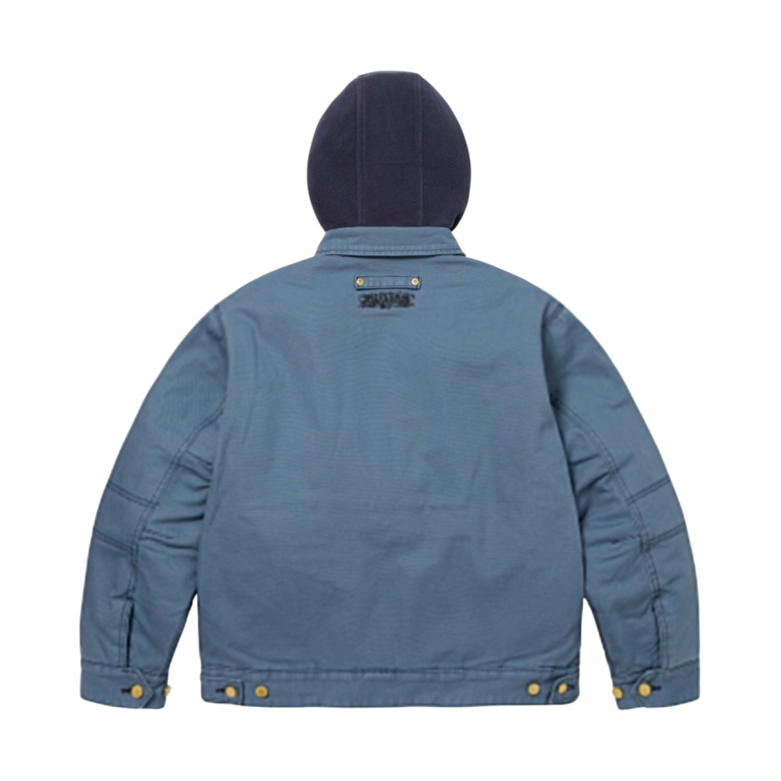 슈프림 x 디키즈 후드 워크 자켓 라이트 블루 - 24FW(Supreme x Dickies Hooded Work Jacket Light Blue - 24FW) - 3