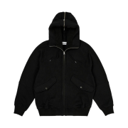 Palace Split Hood Bomber Sweat Black - 23FW