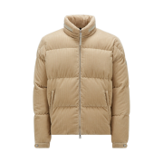 Moncler Besbre Short Down Jacket Beige - 23FW