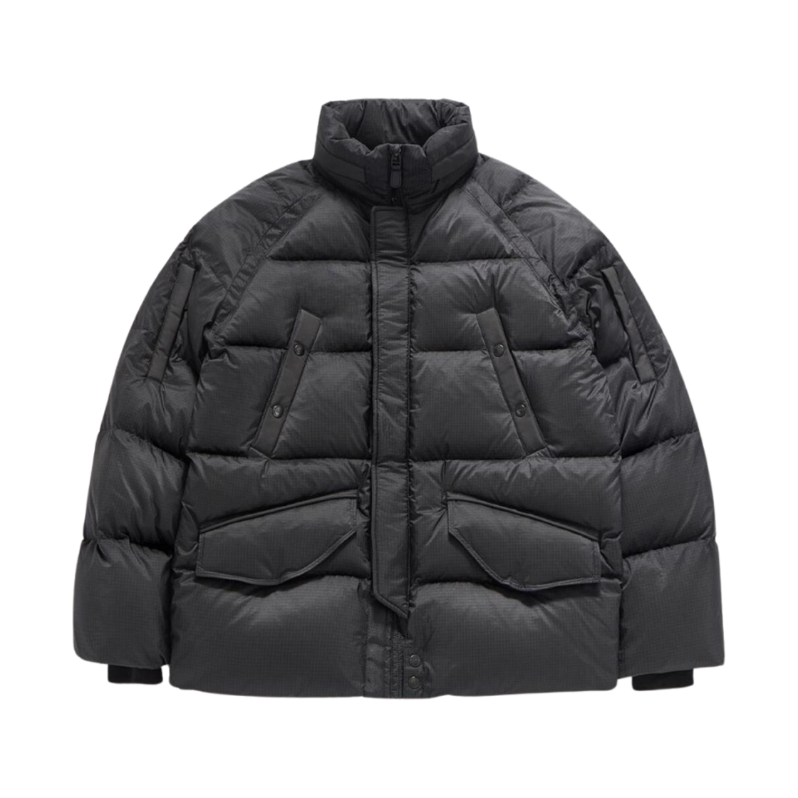 이스트로그 스톰 다운 점퍼 블랙 립스탑(Eastlogue Storm Down Jumper Black Ripstop)