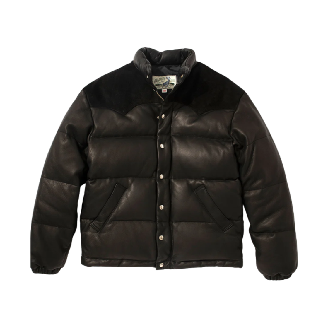 MJ20119 The Real McCoy's Deerskin Down Jacket Black