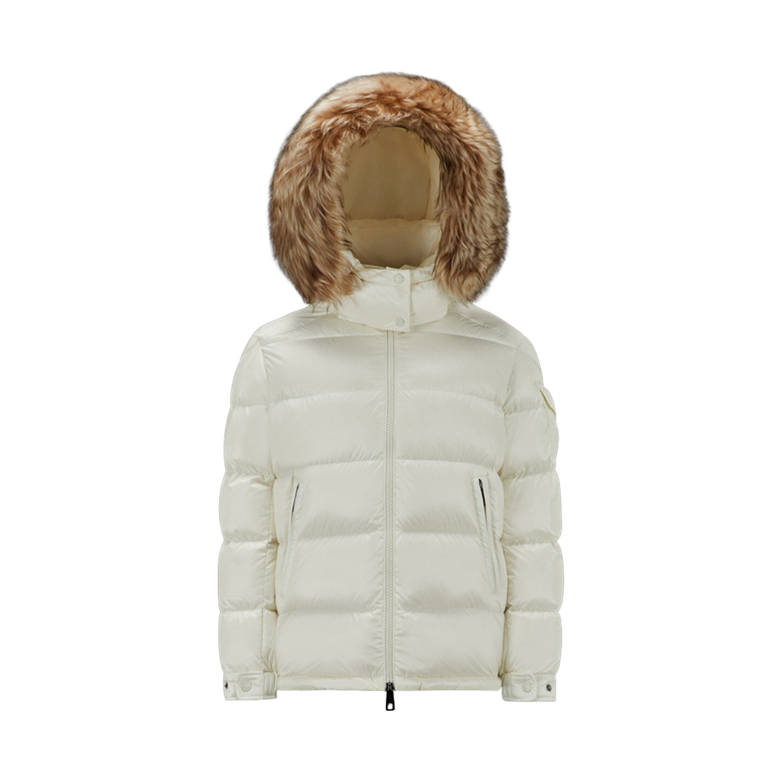 I2-093-1A00187-595ZZ-034 (W) Moncler Mairefur Short Down Jacket White - 23FW